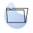 Icon: Folder with blue shadow
